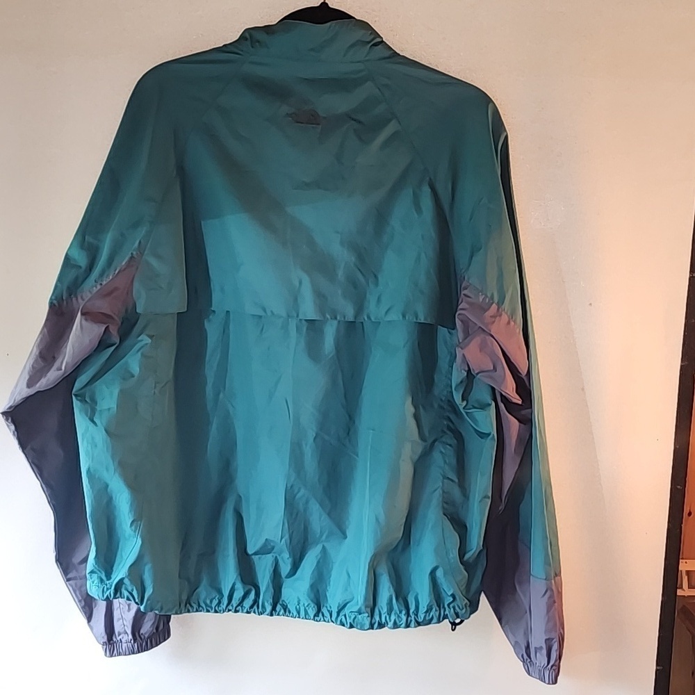 The Northface original Windbreaker Men's Medium Vintage Pullover Half Zip Green - Picture 10 of 10